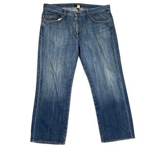 Agave Copper Waterman Jeans Mens 40 Blue California Denim Straight Leg USA VTG